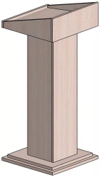 Wooden floor grandstand
