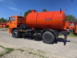 Vacuum (slurry) machine KO-529-14 (based on chassis KAMAZ 53605-A5, 53605-5N)