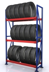 Tyre storage rack (3 levels) StSh-150 1500x400x2500