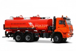 Oilfield tank truck ACN 4680A4-10 on KAMAZ 65111-A5, 65111-50 chassis