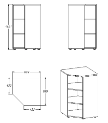 Wardrobe (series 431.112)