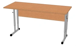 Pupil's table adjustable two-seater, height group from 2 to 4. Model: 2SUR-1