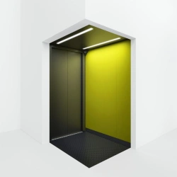 Electric passenger lift with machine room model LP, capacity 400 kg, speed 1,0 m/s.