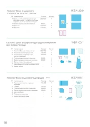 Obstetric-gynaecological set of clothing and linen made of nonwoven materials, disposable, sterile "EcoStyle" according to TU 93