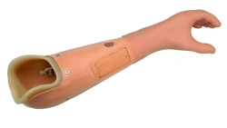 Forearm prosthesis with microprocessor control