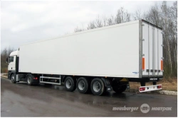 Three-axle isothermal box semitrailer MSG-361FN