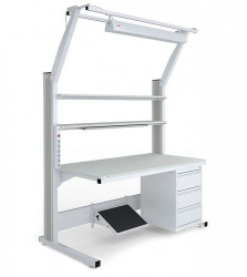 Industrial specialised metal furniture ATLANT series complete with additional equipment ATL models