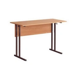 Non-adjustable two-seater pupil's table