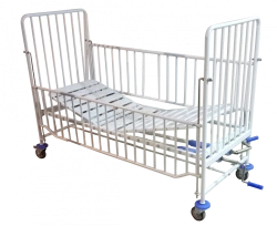 Functional bed for medical institutions according to TU 9452-001-81150649-2011 two-section KMDT (BY-102) with accessories
