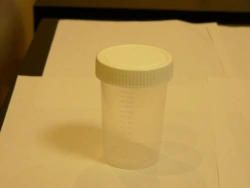 Polymer container for bioassays, disposable, non-sterile-KOP 150ml/B