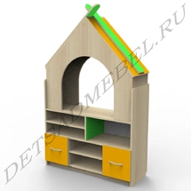 6.24 Shelving unit "Hut"