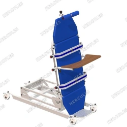 Bed-verticaliser with electric drive