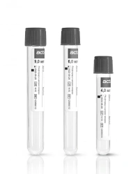 Acti-Fine® vacuum tubes for venous blood sampling with sodium fluoride, sodium heparin, size 13x75 mm, volume: 1.5 ml