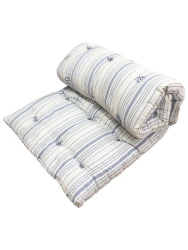 Springless cotton mattresses with cotton fabric tops