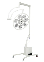 Surgical mobile luminaire "EMALED 500 P LT" (with emergency power supply unit)
