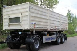 MAK-333S three-axle tipper trailer