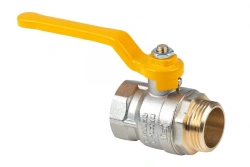 Gas ball valve nickel-plated Dist, "Expert" series DN25 1" BP-HP, H223P