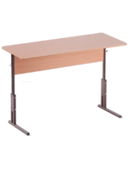 CLASSIC Pupil's double-seat table with adjustable parameters, type 2