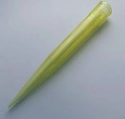 Universal pipette tip for pipettes up to 5000 µl, yellow. Item No.: 1022