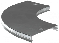 CPG01D-0-90-300-08-HDZ Smooth turn cover. 90° type G01 ESCA 300mm HDZ IEK