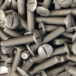 Screws with reduced flat-convex head made of titanium alloy OST 1 10579-72