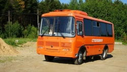 Vehicle for emergency services and police 501950-02 (base vehicle PAZ 4234-04 of production facilities)