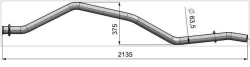 Exhaust pipe 3221-1203170-30