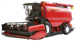 Self-propelled combine grain harvester KZS-1218