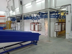 Radiation-technological installation on the basis of electron accelerator