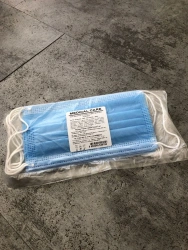 Medical disposable masks, blue, 5pcs.