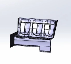 5299-403P-5602022 Lower tailgate panelling