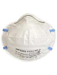 Filtering half-mask for protection against aerosols of the VM trade mark, VM 8200 series: models VM 8202 protection class FFP2 N