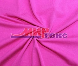 Mixed knitted fabric (CHL-50%, PU-50%) smooth dyed, kulirnoe