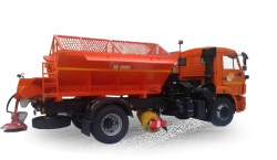 Combined ED 244KS road machine on the basis of KAMAZ 43255-G5 vehicle