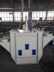 HL series food processing ladle belt bucket elevator, model 2xNL-50-U