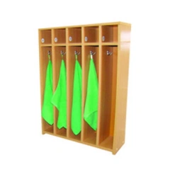 Floor towel rack