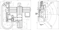 Long-range water blowing apparatus OVD 221EOB002-02