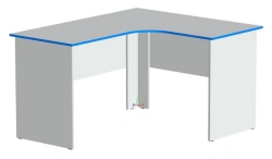 Corner teacher's desk