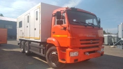 Mobile laboratory (without CMU) on chassis KAMAZ-43118 (-37; -A5; -50; -RR; -RS) Type 47611
