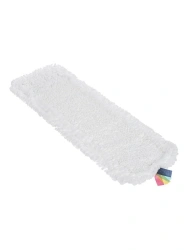 Professional and domestic cleaning consumables:Mop pad 40 cm 100% microfibre with Velcro stitching: TV-10