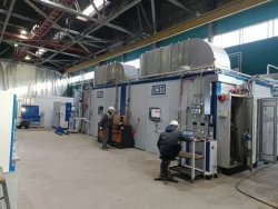 Multifunctional complex (MFC) for gas-thermal coating application