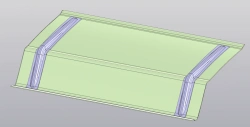 5299230-5702050-50 SB Roof panel