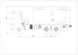 Special workshop truck, make AVIKOM, type 507811, modification 50781-0000018 on chassis KAMAZ 5350-50, 5350-D5