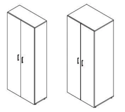 Wardrobe. Line" furniture set