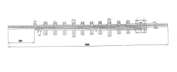 Straight frame rail of P65 type with curved shank of 267A.110.00-01 project.