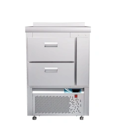 Refrigerated medium-temperature tables (counters) with lower unit location ???-70? and its variations