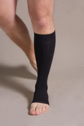Knee-length compression stockings with open toe (II compression class, Size No. 1,2,3,4,5,6). Item No. G2(n)-Ch