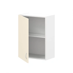 Hinged cupboard with one door