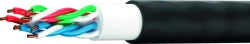Cables for structured communication systems U/UTP cat 5e PVC