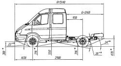 Chassis, Modification 33023, Petrol engine Euro-2